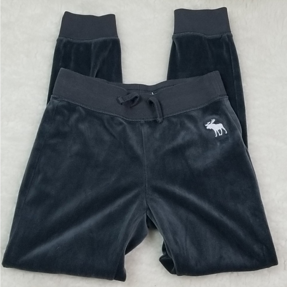 Abercrombie kids velour jogger